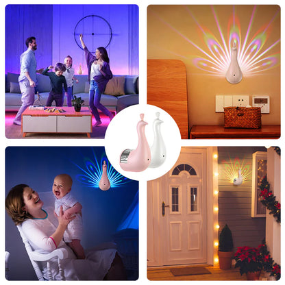 Peacock 3D Wall Lamp
